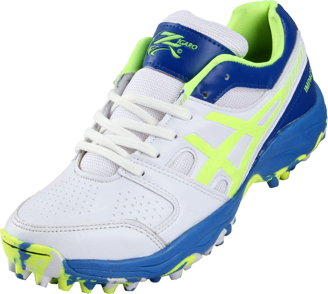 Zigaro Impact Rubber Cricket Shoes For Men