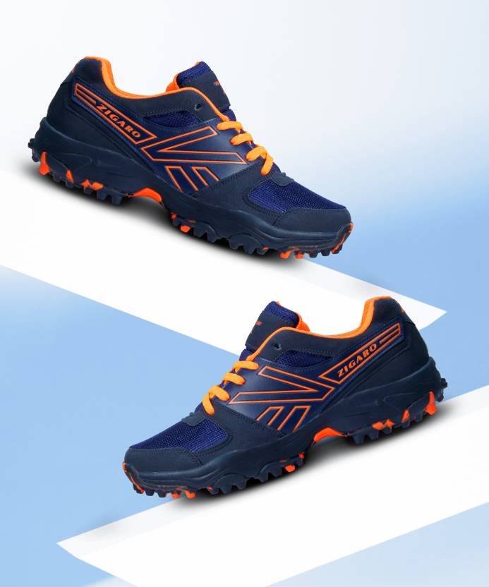 Zigaro Z16 Rubber Cricket Shoes For Men