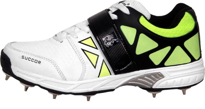 Zigaro Succor Blue Full Spikes Cricket Shoes For Men